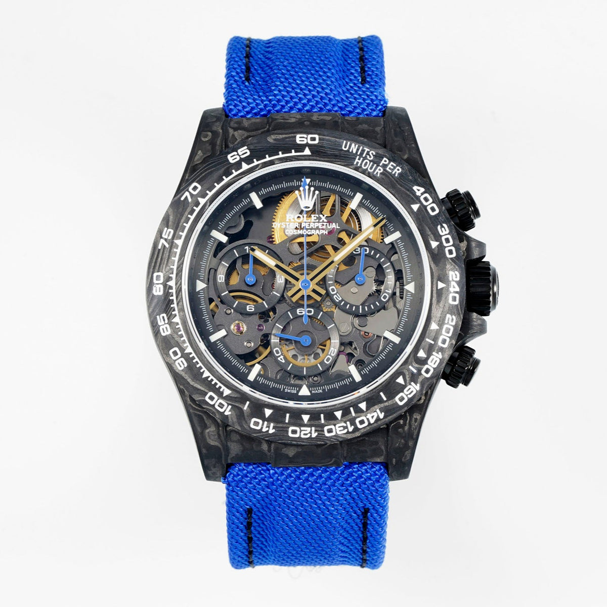 Rolex "Daytona" Carbon  Fiber Blue