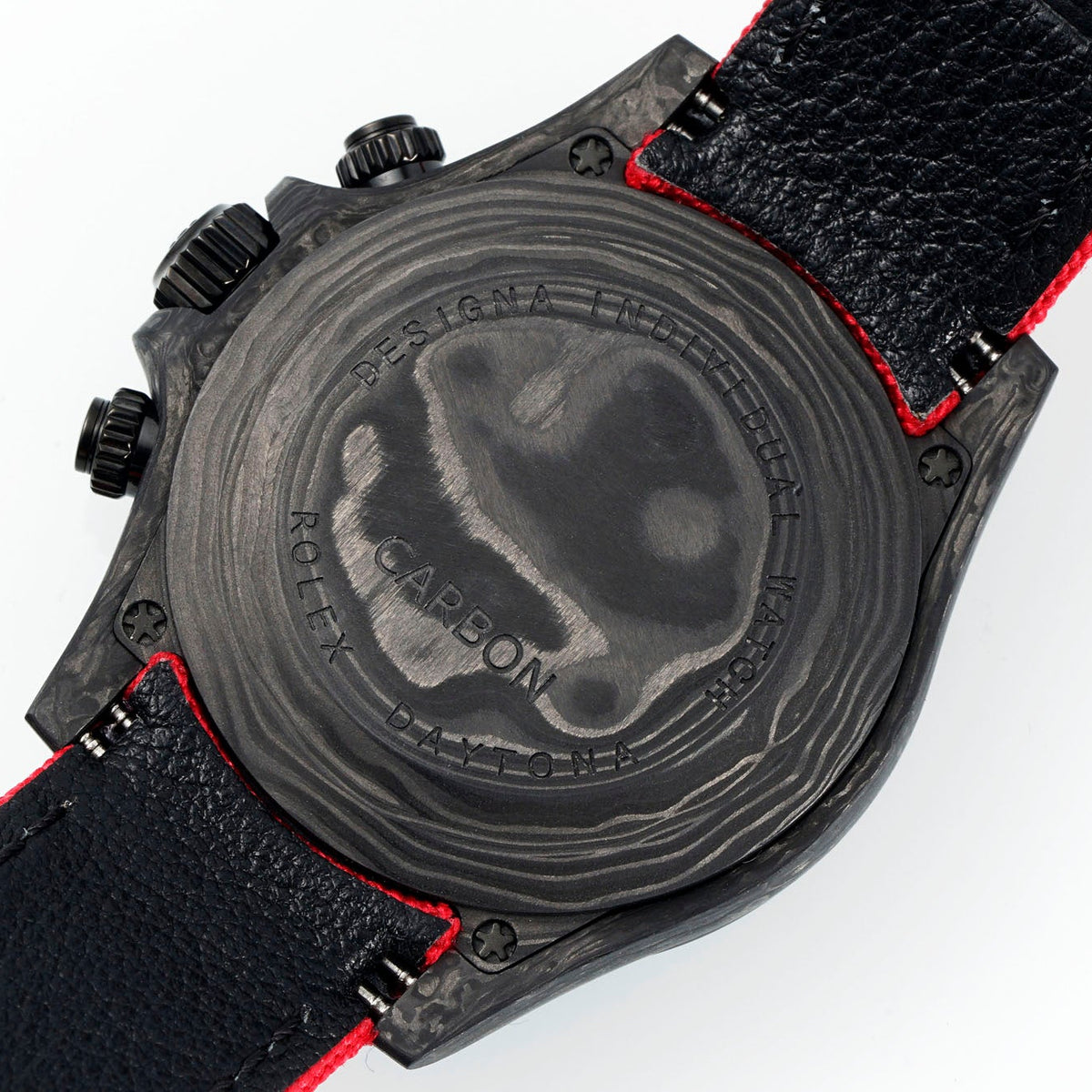 Rolex "Daytona" Carbon  Fiber Red