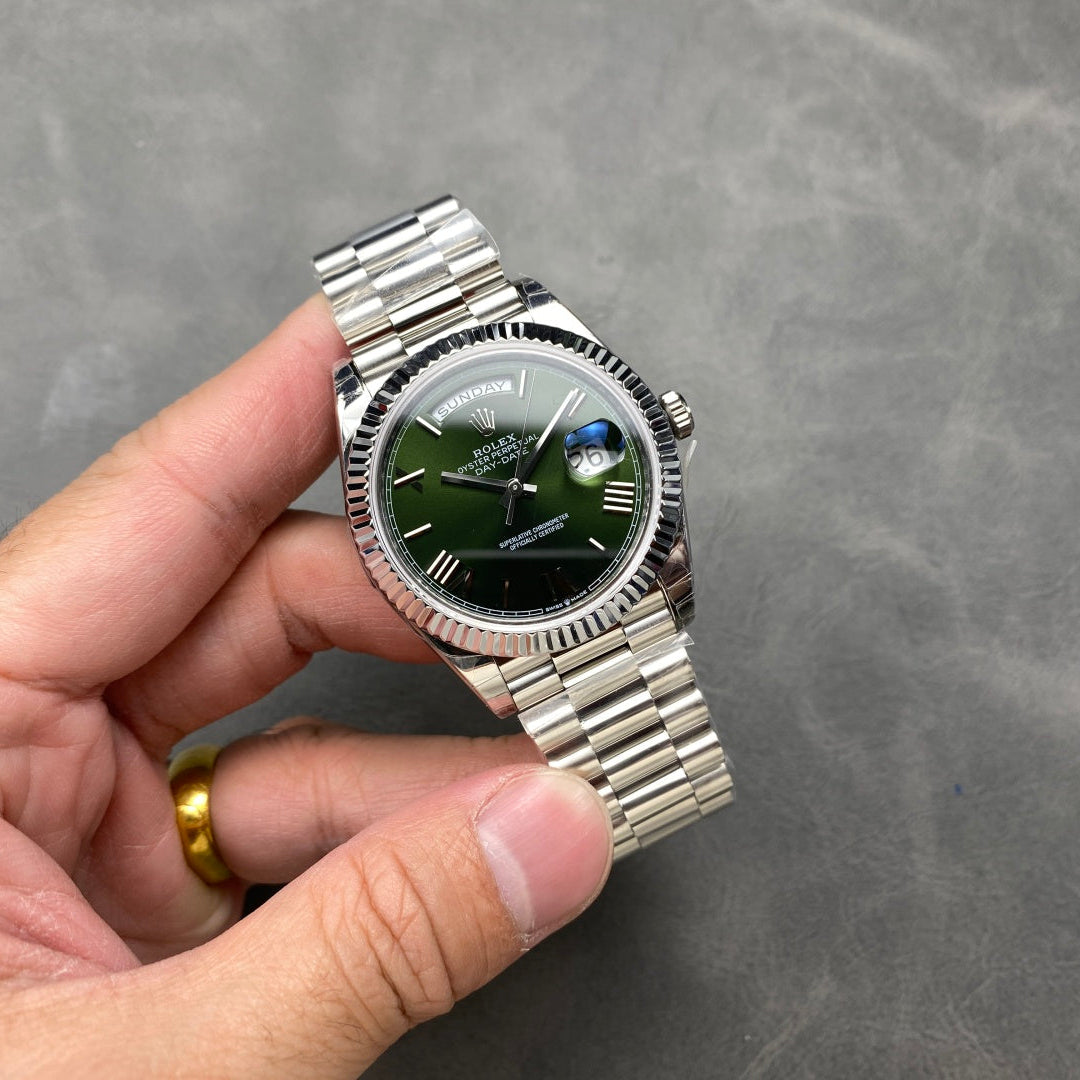 Rolex "Day Date Silver"