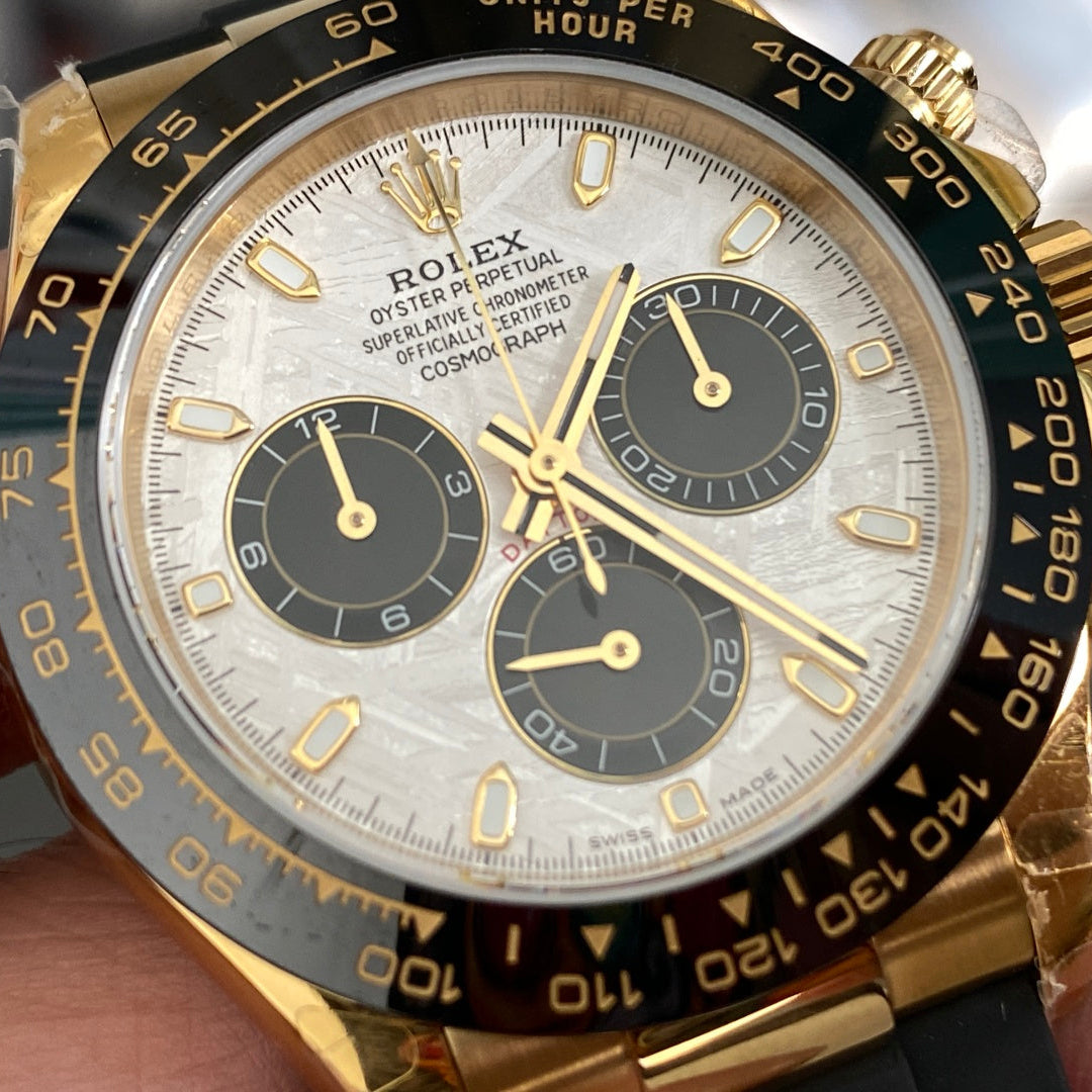 Rolex "Daytona" Gold Meteorit