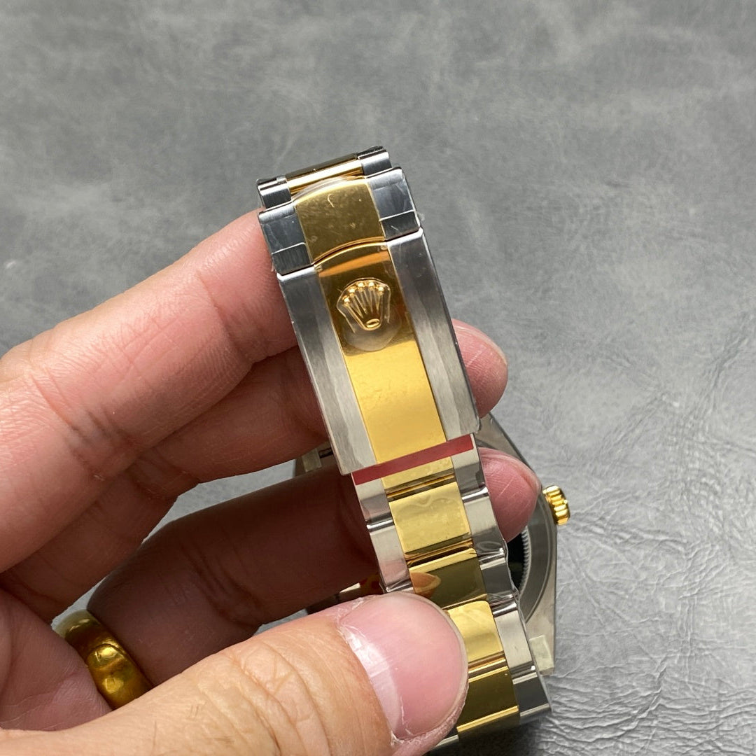 Rolex "Date Just Two Tone Oyster Gold"