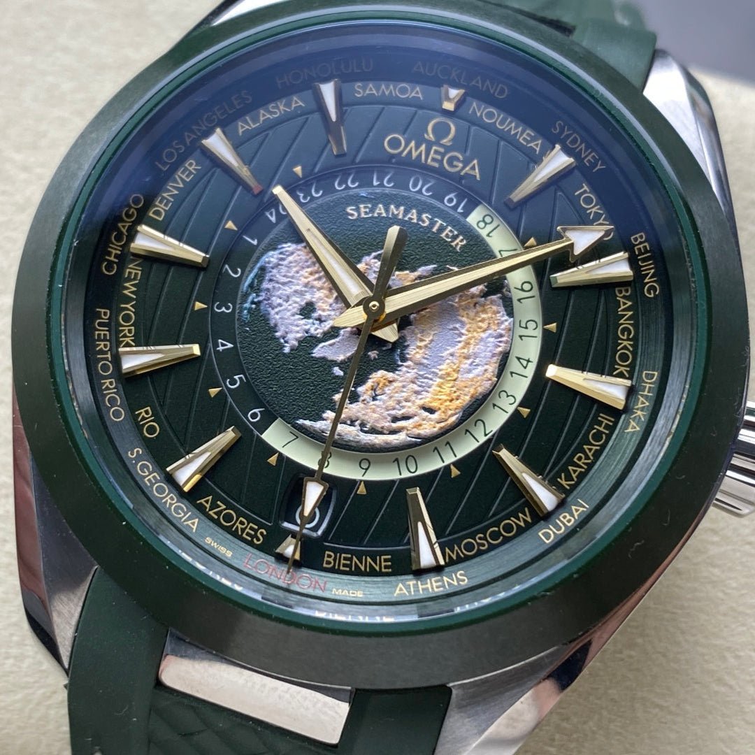 Omega Aqua Terra Green