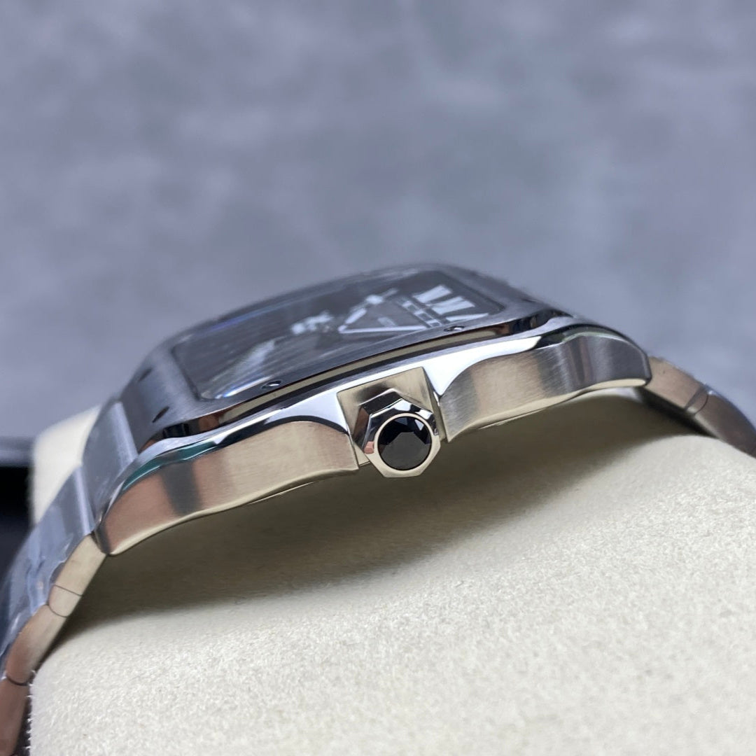 Cartier Santos Black Dial
