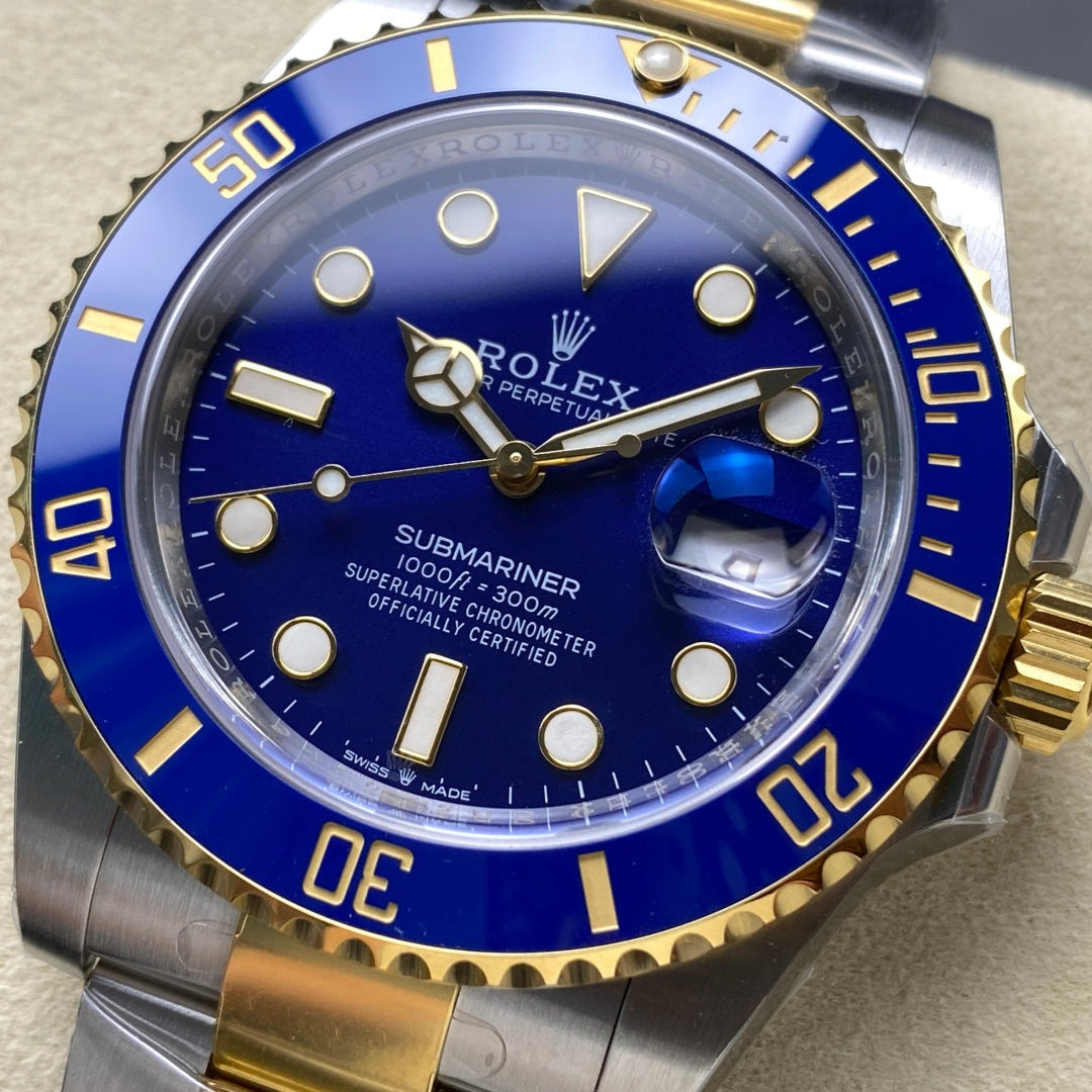 Rolex "Submariner" Two Tone Bluesy