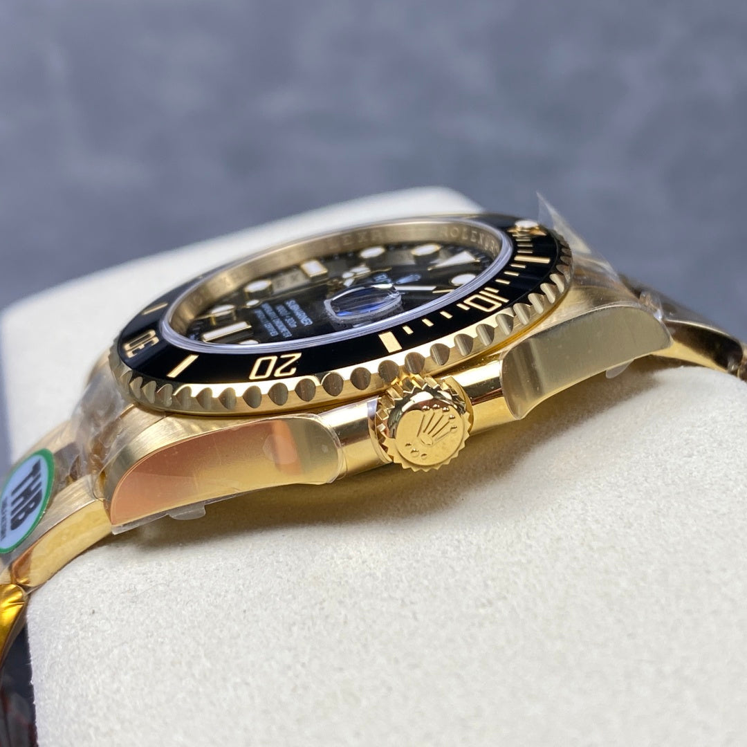 Rolex "Submariner" Gold Black Dial