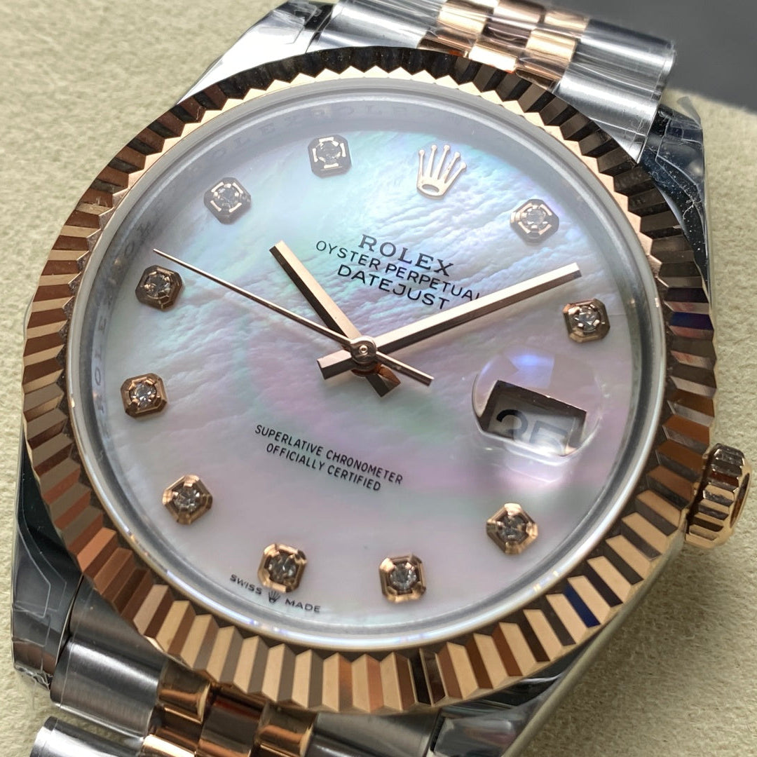 Rolex "Date Just Two Tone Rose"