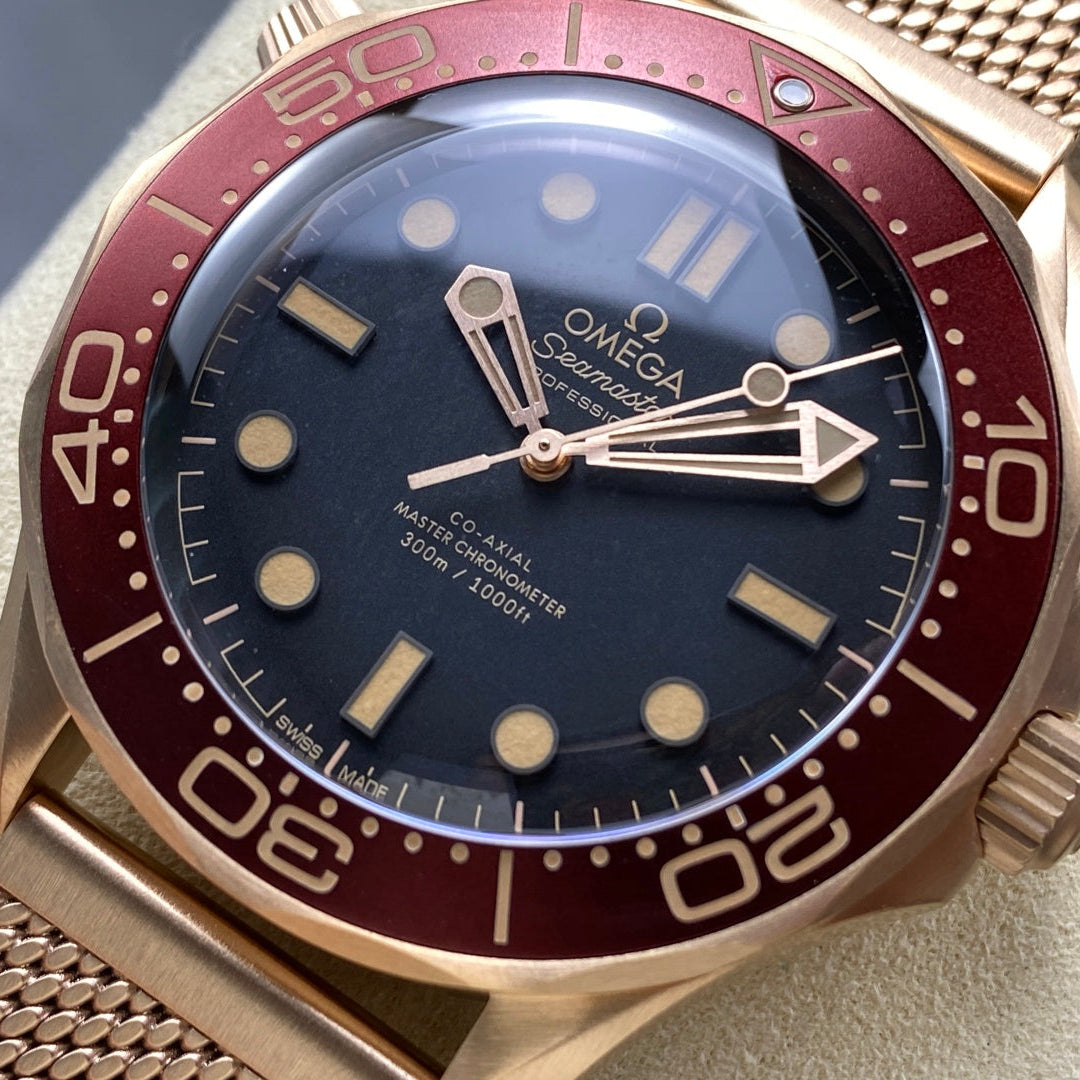 Omega Sea Master Co-Axial Gold