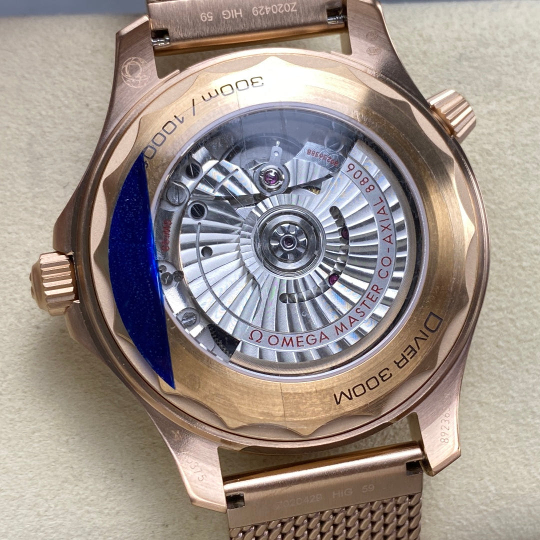 Omega Sea Master Co-Axial Gold