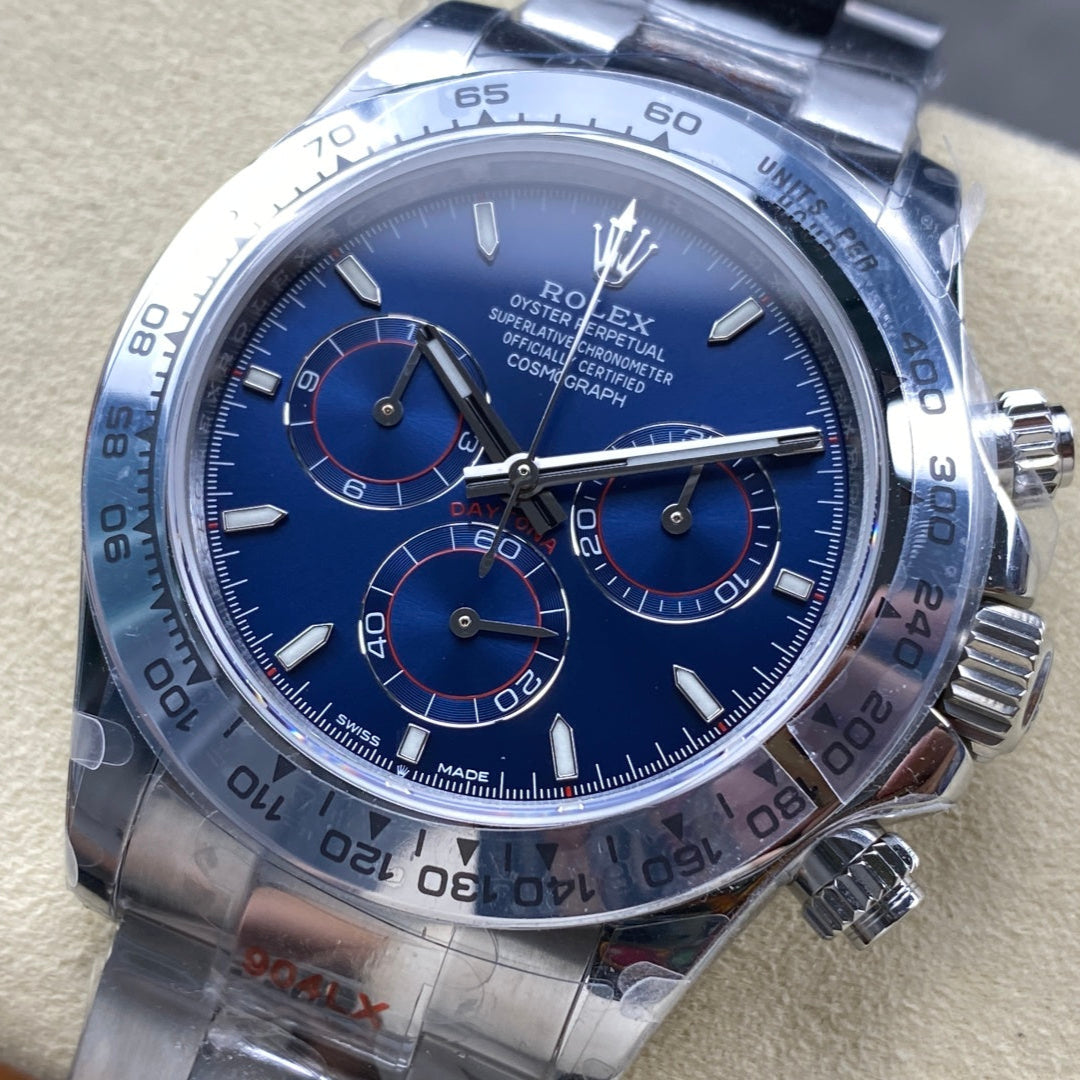 Rolex "Daytona" Silver Blue Dial