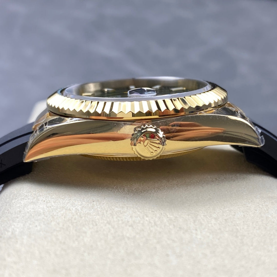 Rolex Sky Dweller Gold Green Dial