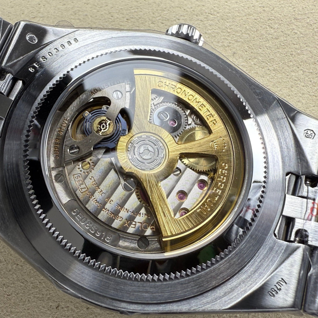 Rolex "Land-Dweller" Silver Blue Dial