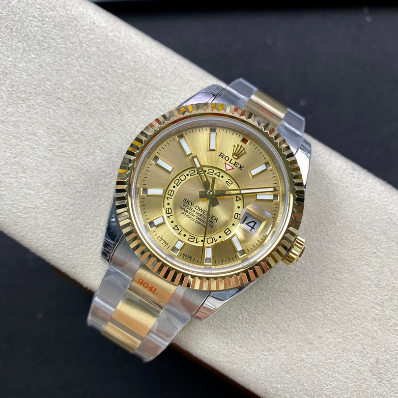 Rolex Sky Dweller Two Tone Oyster