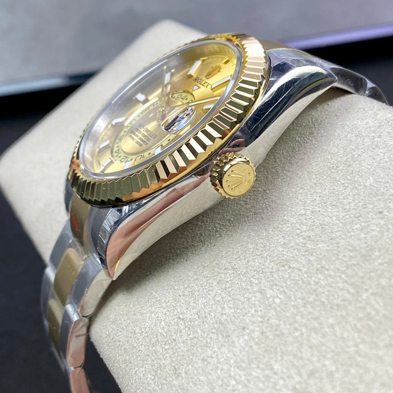 Rolex Sky Dweller Two Tone Oyster