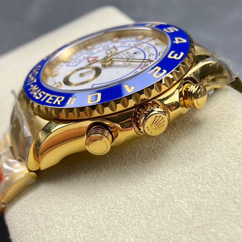 Rolex "Yatch Master" Gold White Dial