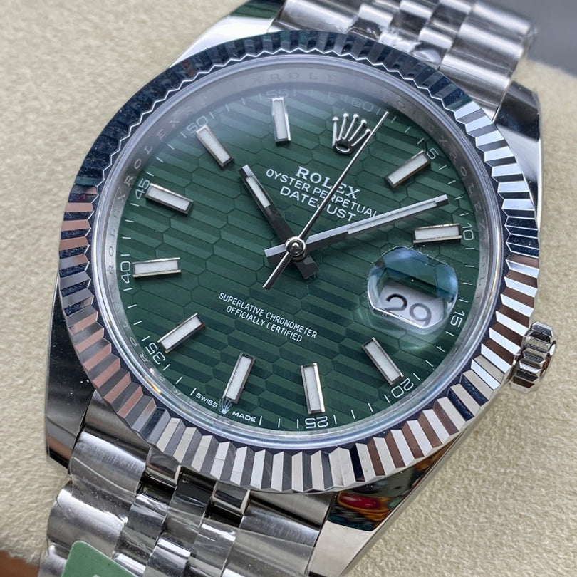 Rolex "Date Just Green Dial"