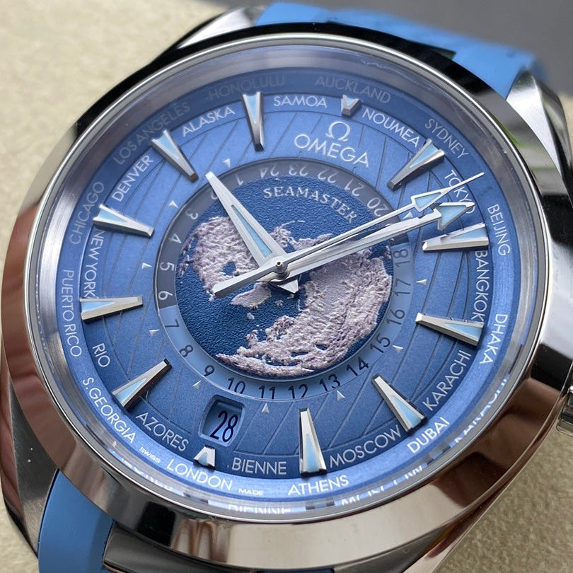 Omega Aqua Terra Blue