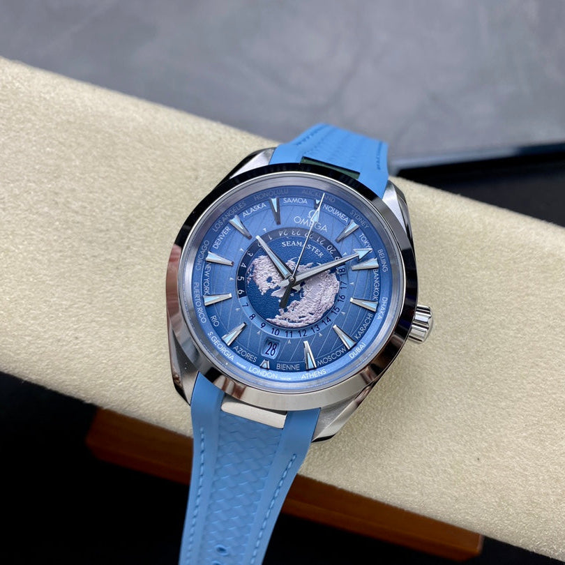 Omega Aqua Terra Blue