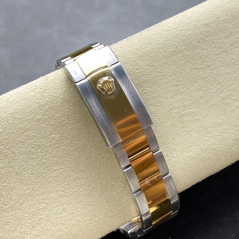 Rolex "Date Just Two Tone Wimbeldon"