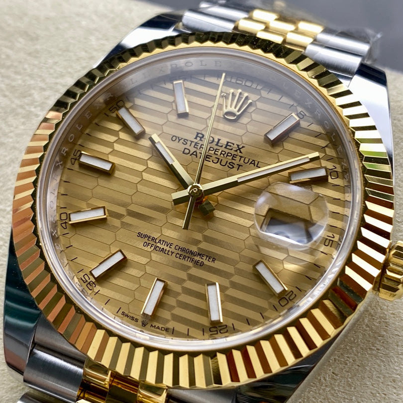 Rolex "Date Just Two Tone Gold 41mm