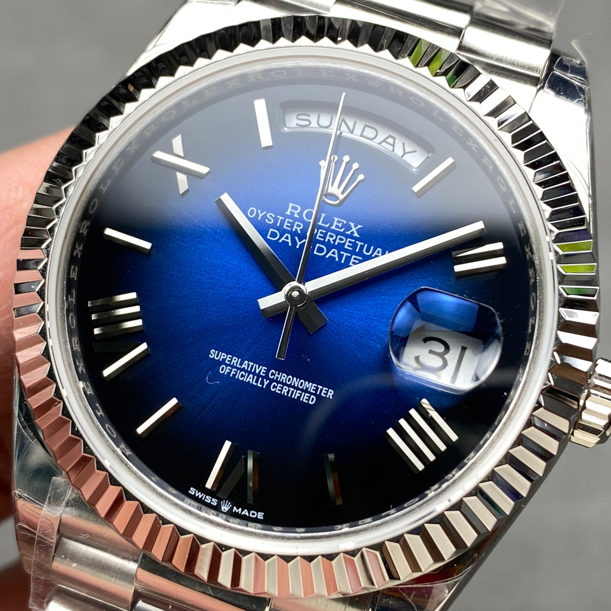 Rolex "Date Just Blue Dial"