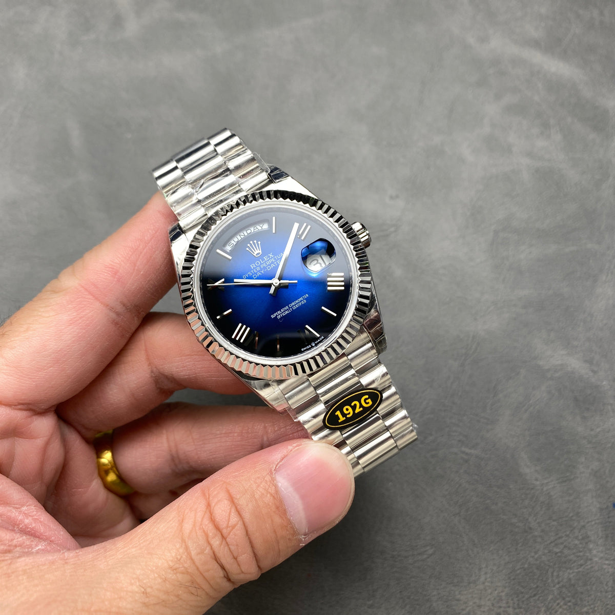 Rolex "Date Just Blue Dial"
