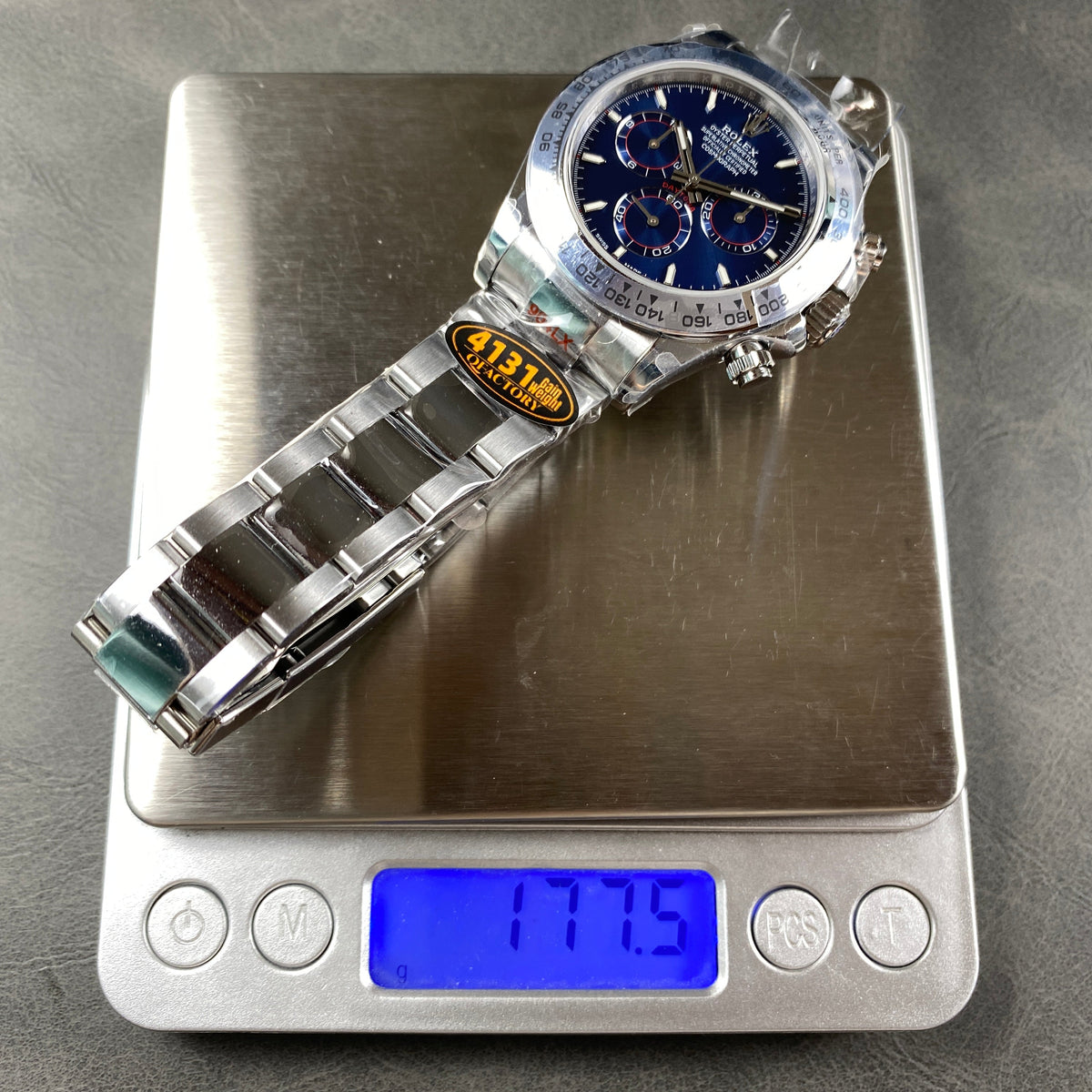 Rolex "Daytona" Silver Blue Dial
