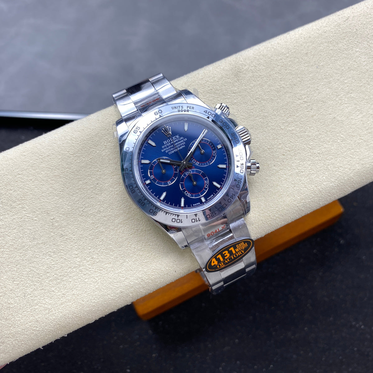 Rolex "Daytona" Silver Blue Dial
