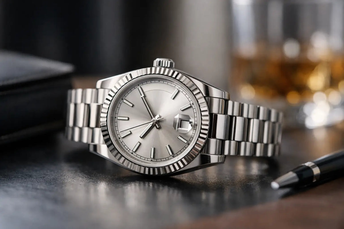 Review reloj estilo Day-Date: presencia y detalle