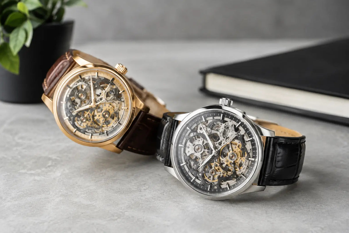 Guía de relojes skeleton para elegir con presencia