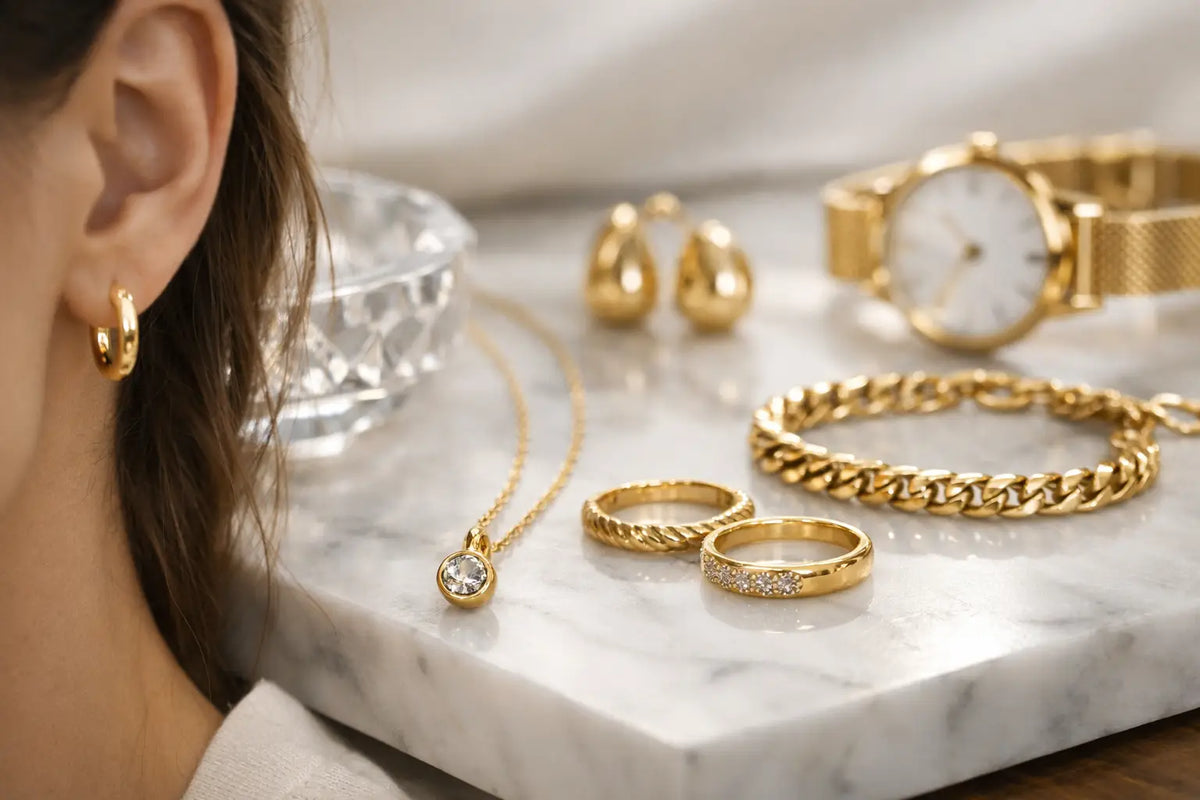 Oro vermeil para un lujo que se nota de cerca