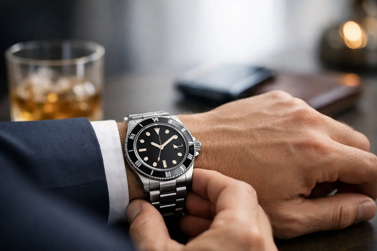 Estilo Rolex asequible: presencia sin excesos