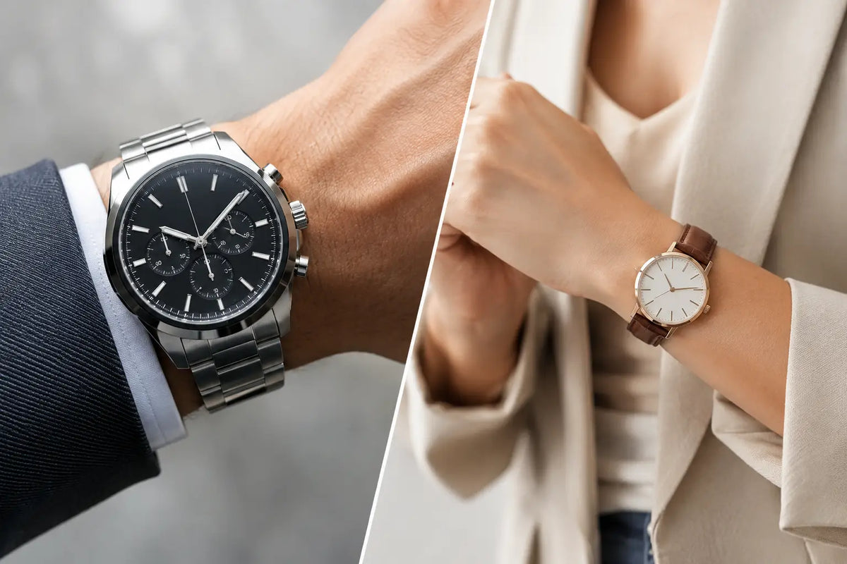 Reloj grande o discreto para elevar tu estilo