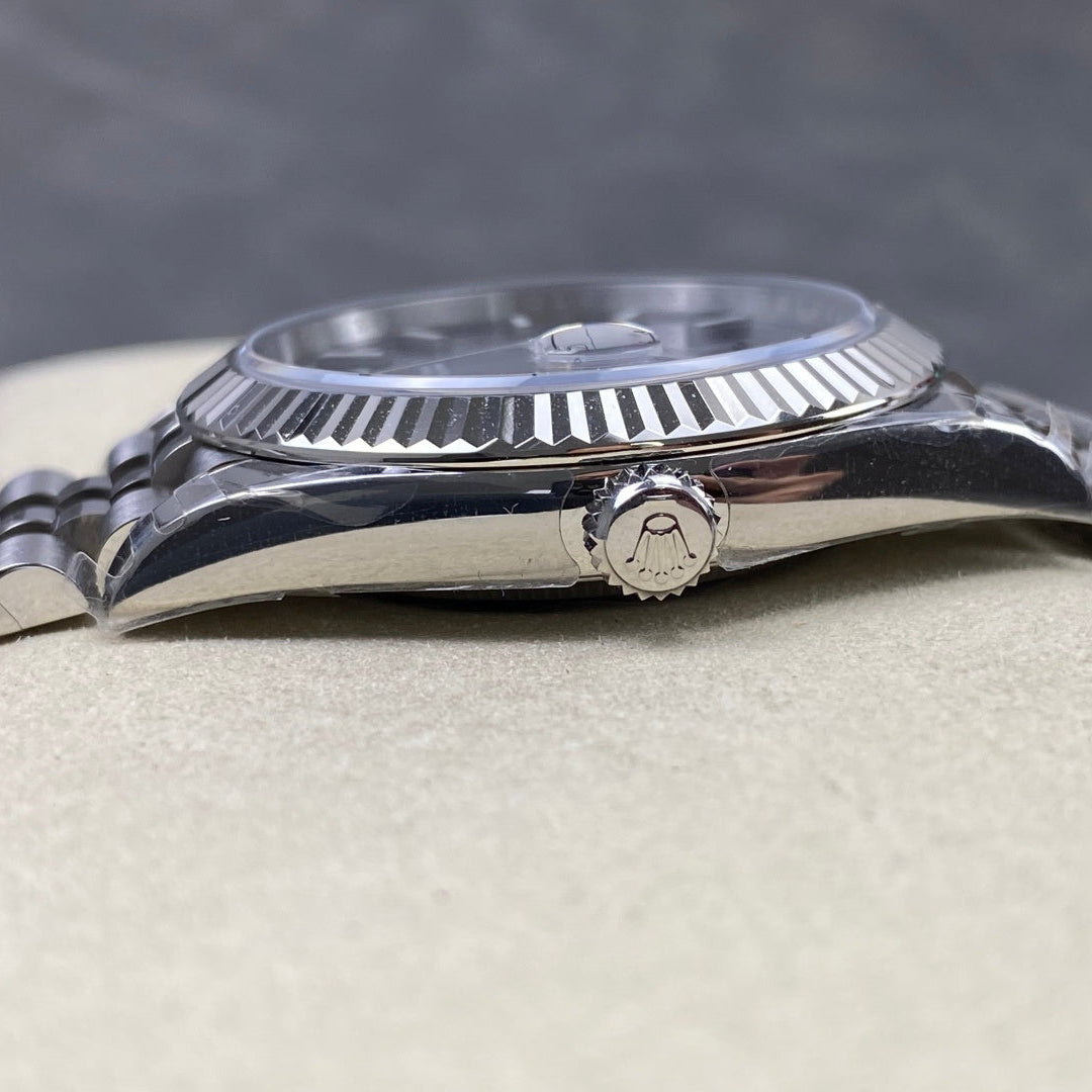 Rolex "Date Just White Dial