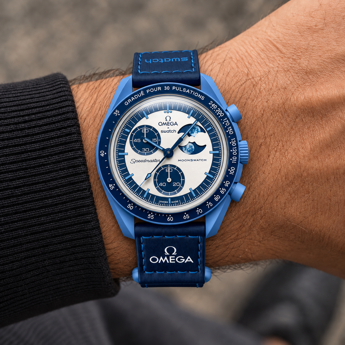 Swatch Omega Mission To Super Blue Moon