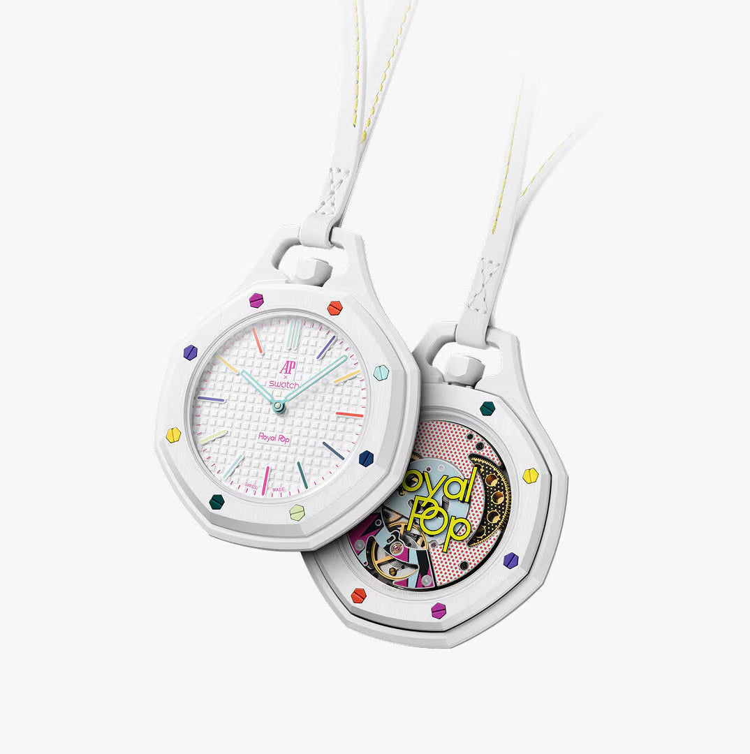 AP Swatch Royal Pop “All White”