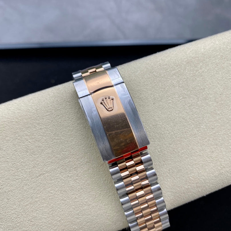 Rolex Two Tone Rose Gold Special Dial Woman