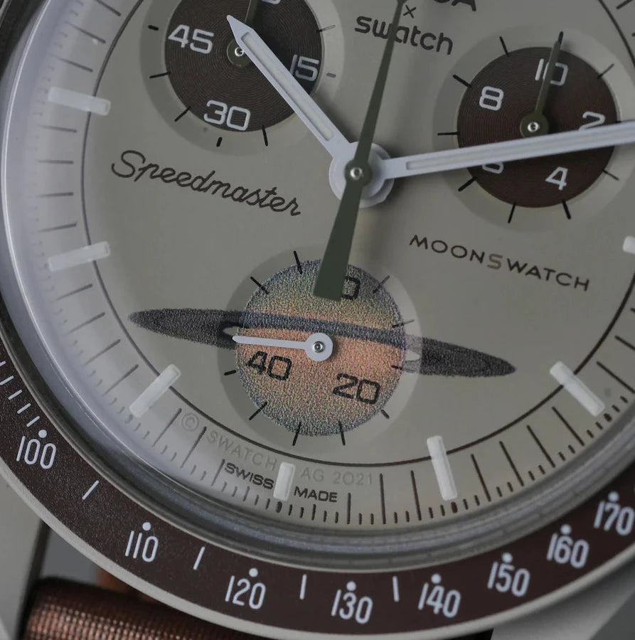 Swatch Omega Mission to SATURN