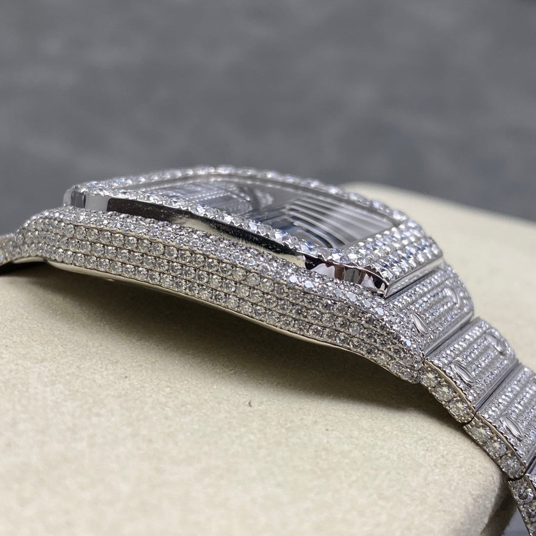 Cartier VVS Moissanite Silver