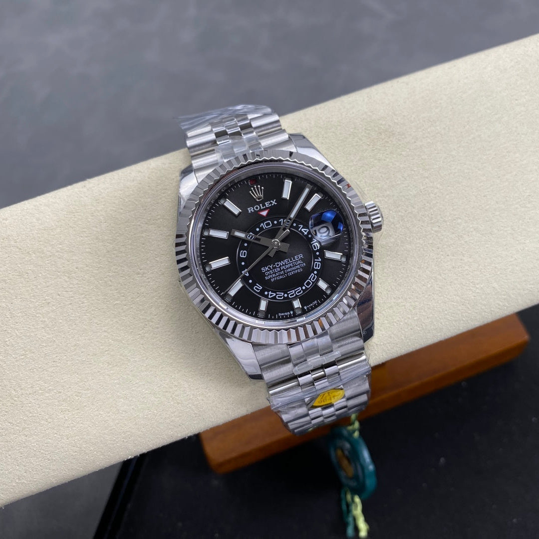 Rolex Sky Dweller Black Dial Jubilee