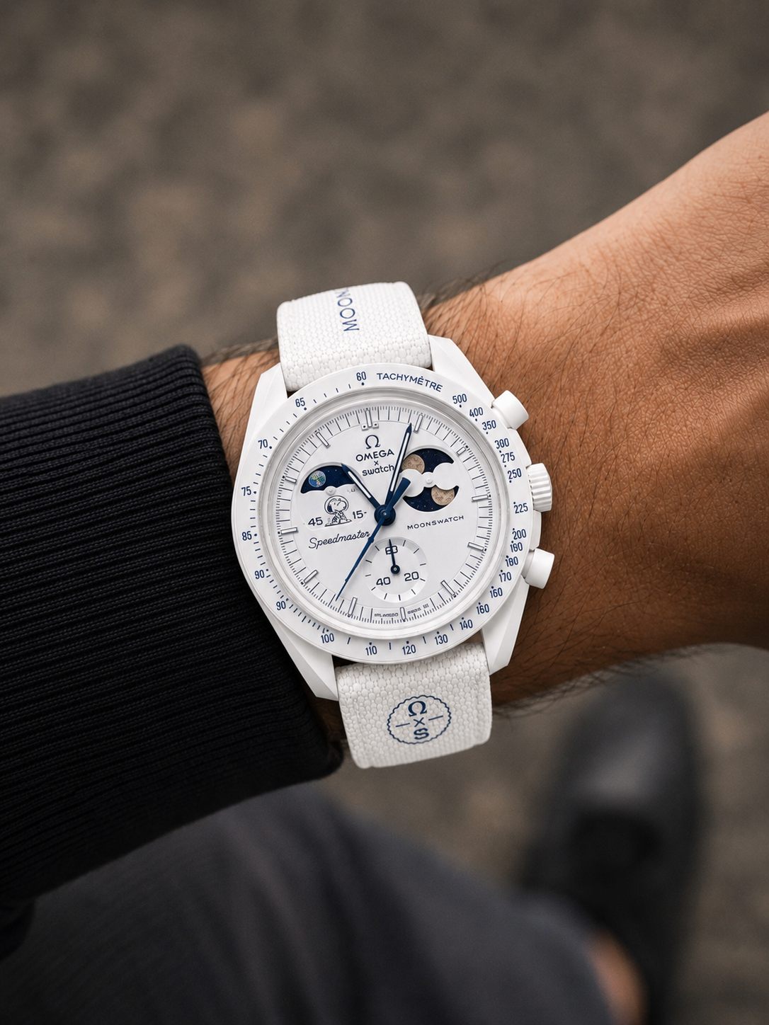 Swatch Omega Mission To Earthphase