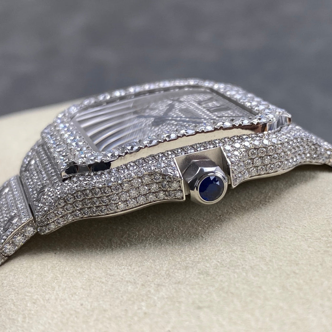 Cartier VVS Moissanite Silver
