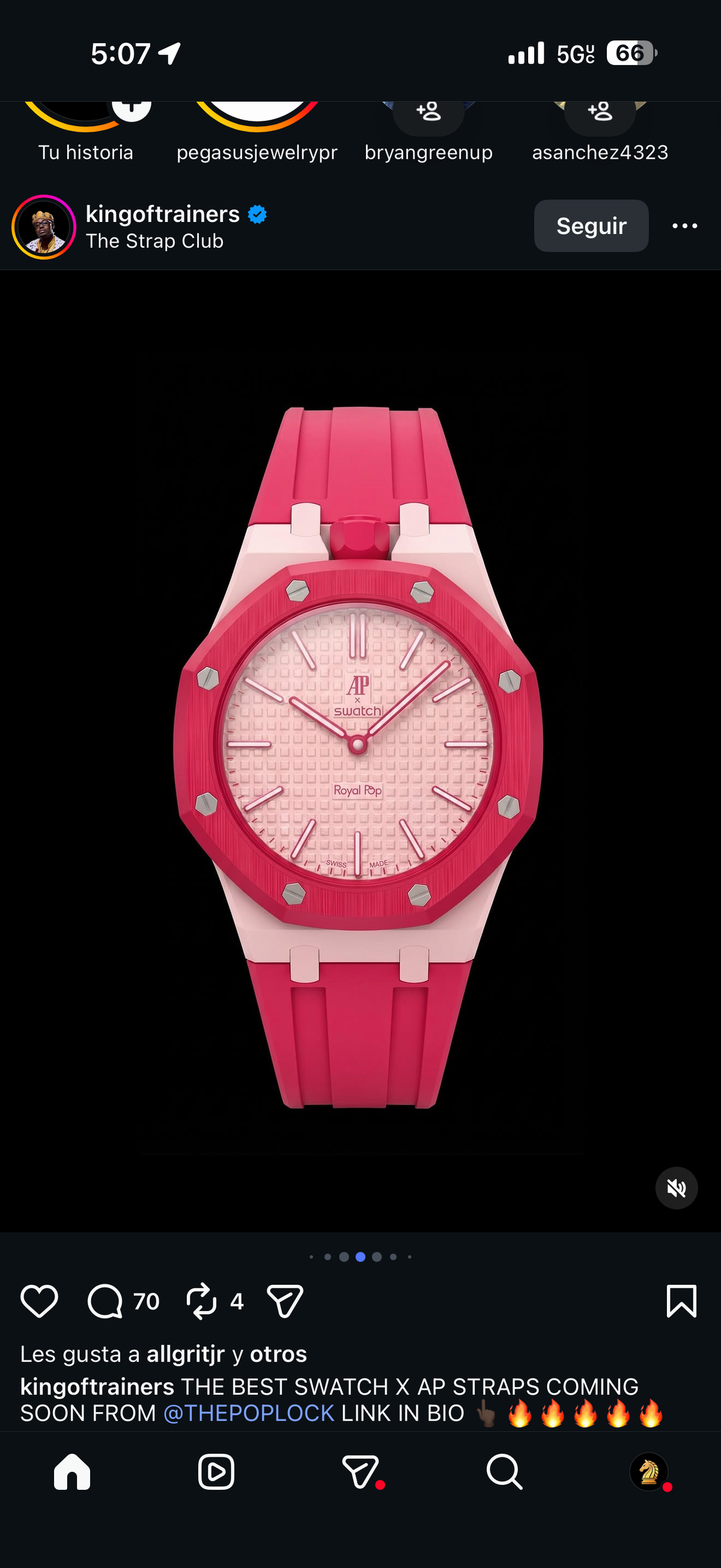 AP Swatch Royal Pop “Cherry”