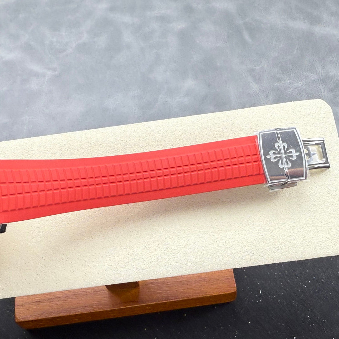 Patek Philippe Aquanaut Red Bracelet