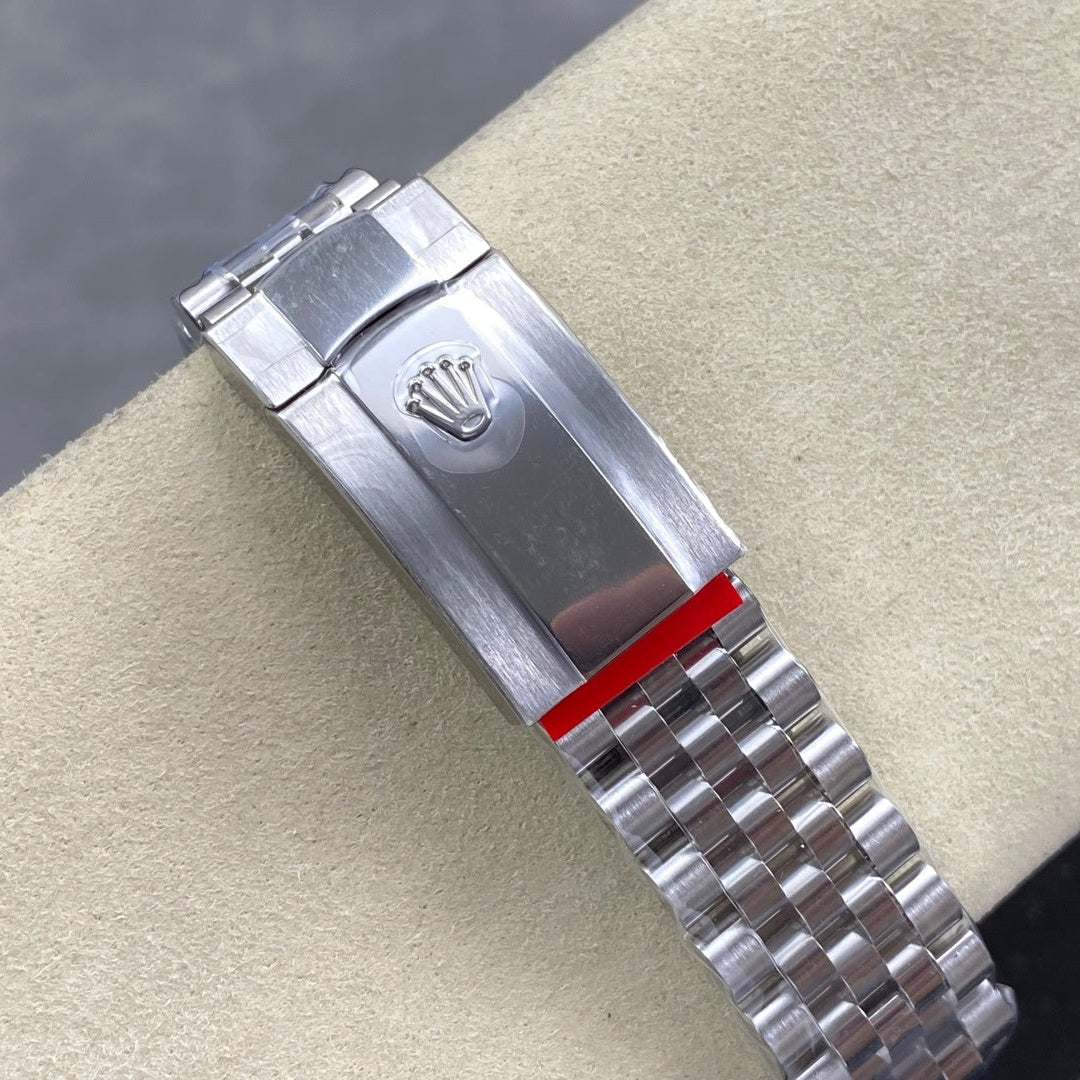 Rolex "Date Just White Román Dial