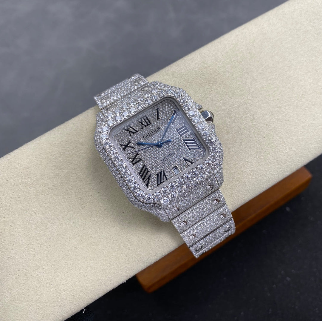 Cartier VVS Moissanite Silver