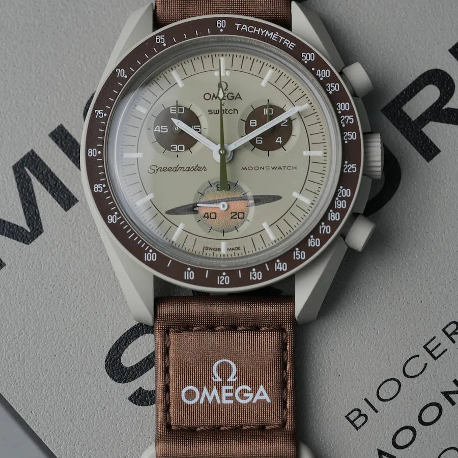 Swatch Omega Mission to SATURN