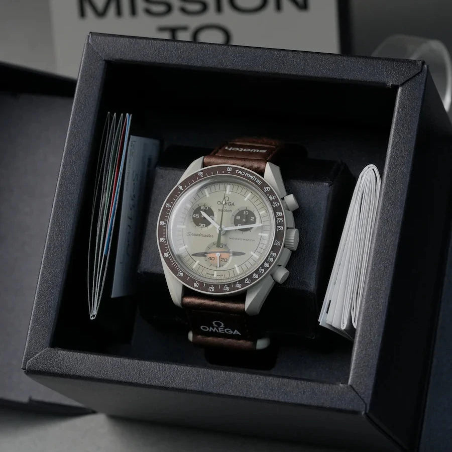 Swatch Omega Mission to SATURN