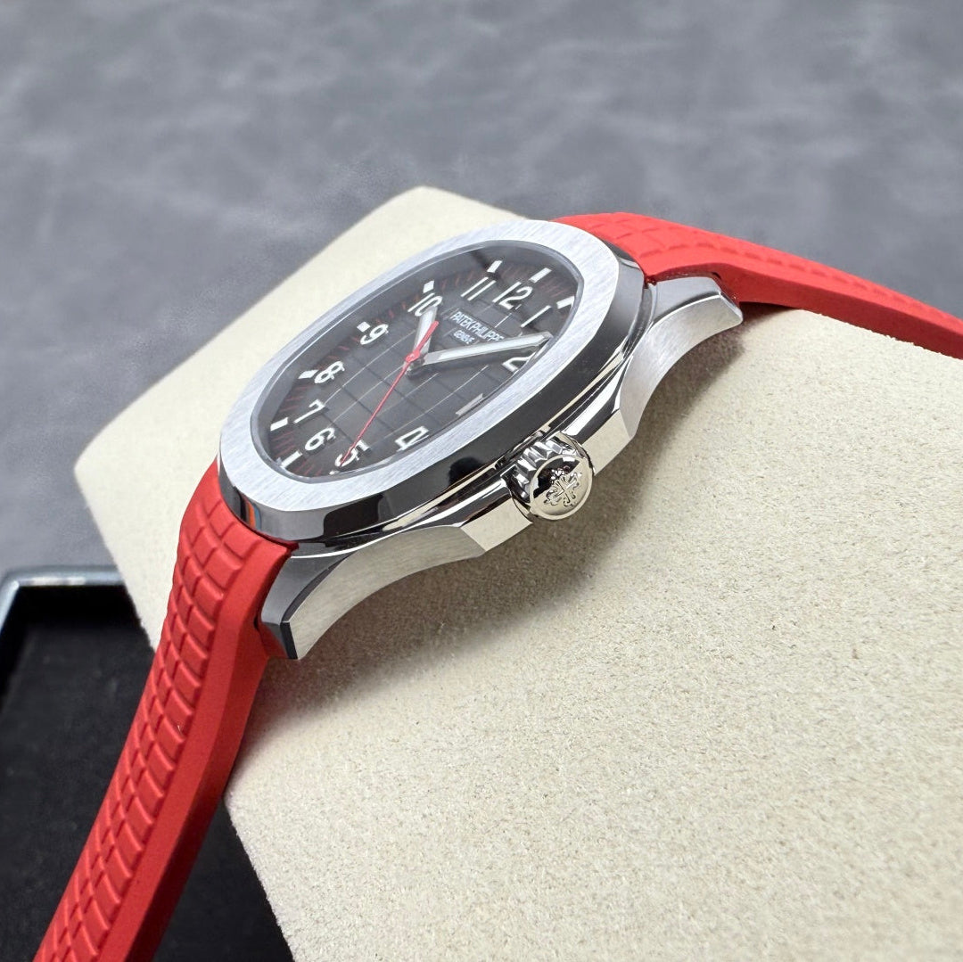 Patek Philippe Aquanaut Red Bracelet