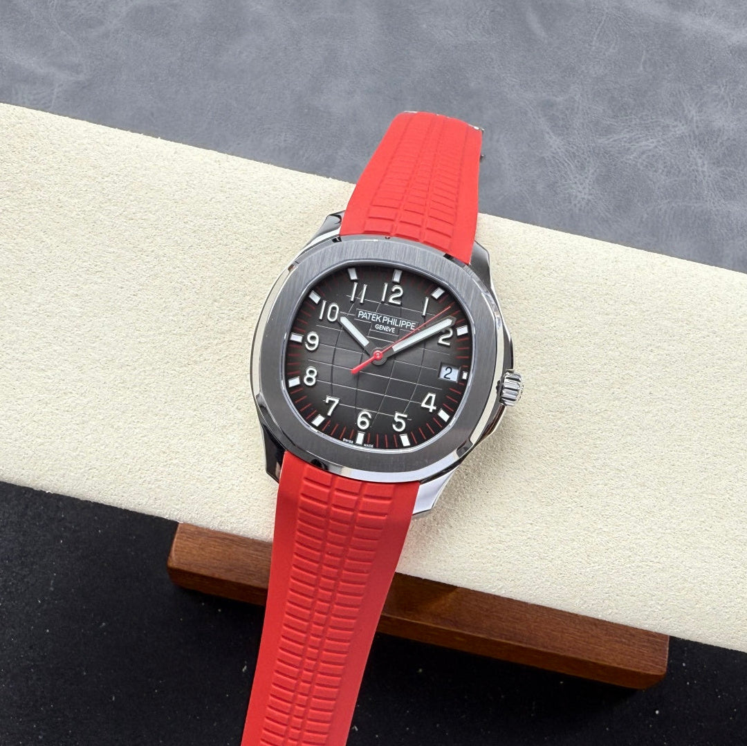 Patek Philippe Aquanaut Red Bracelet
