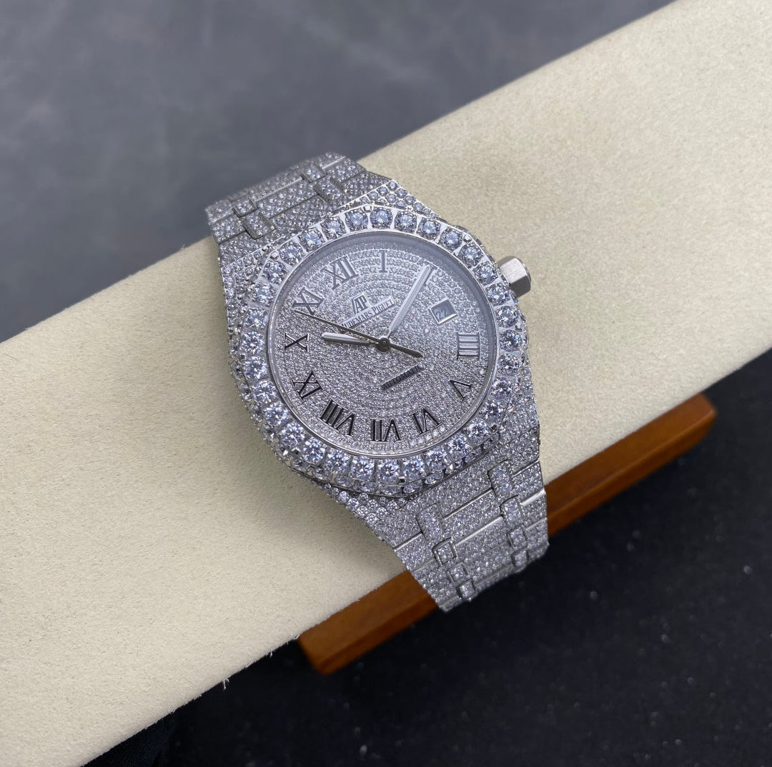 Audemars Piguet Royal Oak VVS Watch Silver
